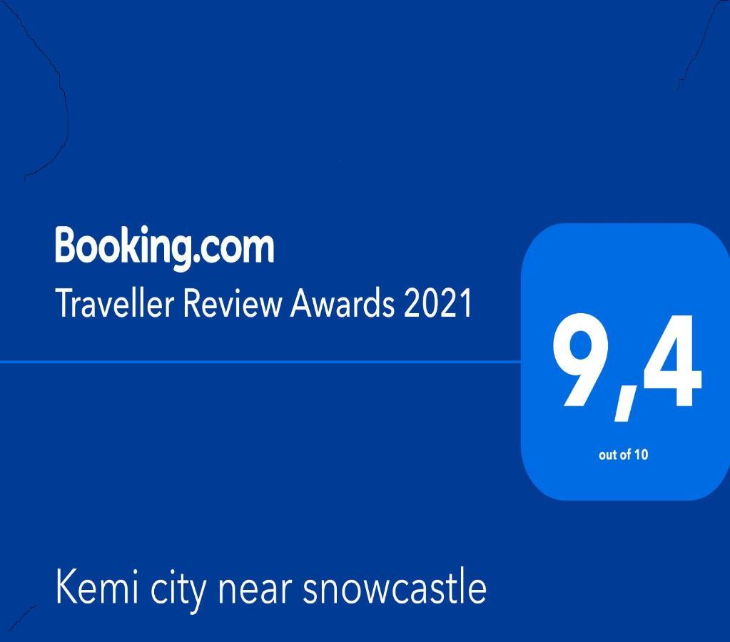 Kemi City L Near Snowcastle, 2 Rooms, Kitchen, Glazed Balcony, Free Parking On Street 外观 照片